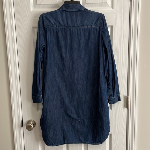 White House Black Market Denim Dress - Picture 2 of 8